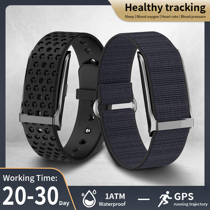 LIGE Smart Watch Сердечный рит – обзор и цена Fall Detection Watch