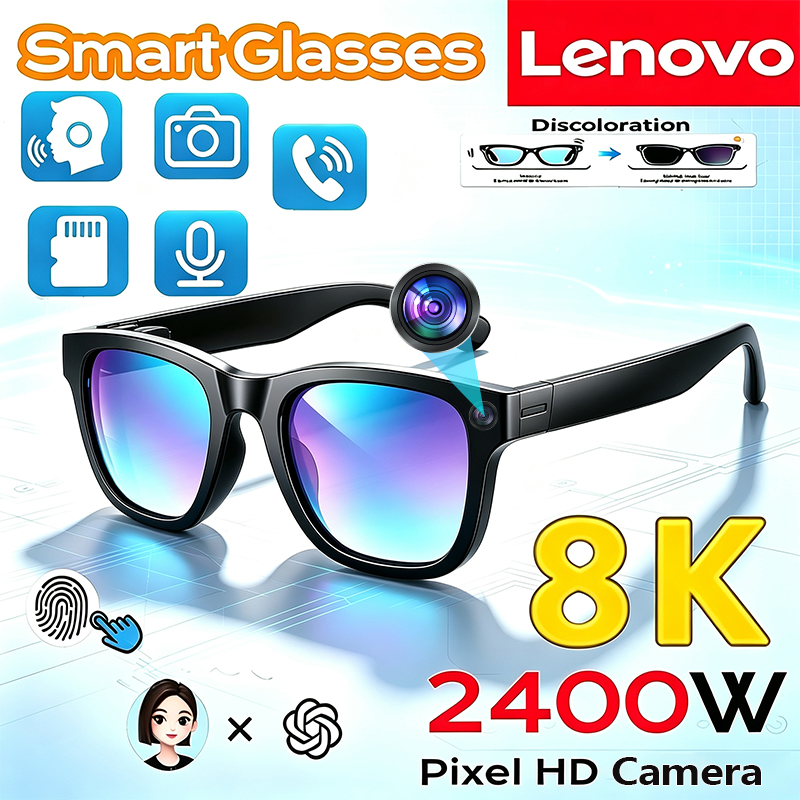 Умные очки Lenovo AI с Bluetoo – обзор и цена Smart Glasses Lens