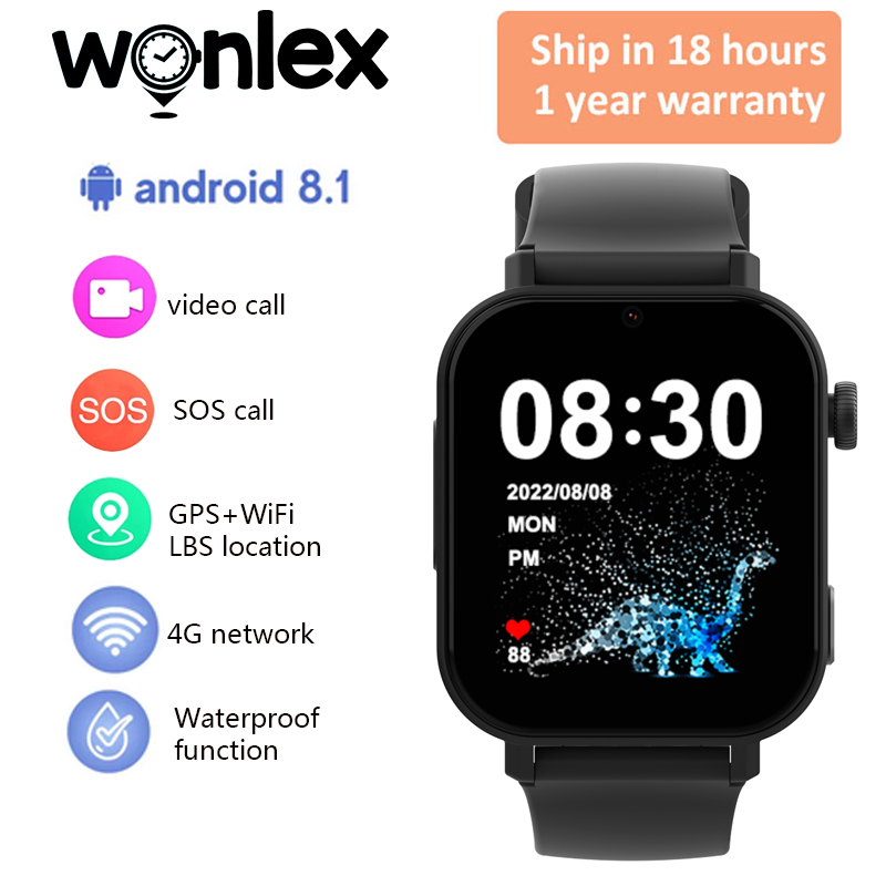 Wonlex KT36 4G Смарт-часы Детс – обзор и цена Fall Detection Watch